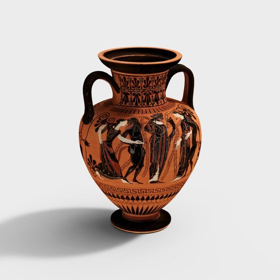 Ancient Greek Vase 3D model