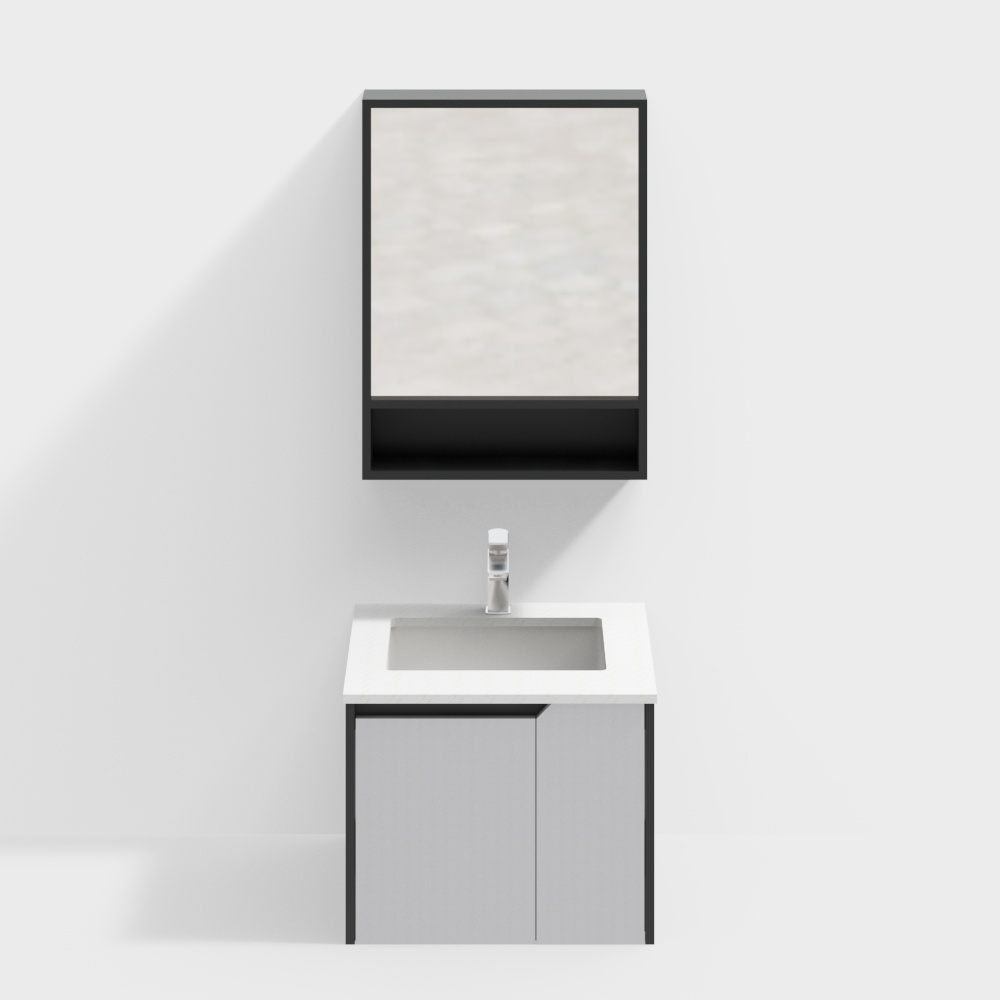 อ่างล้างหน้าและตู้