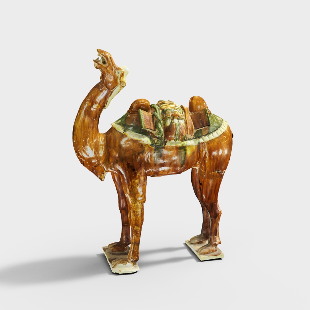 Silk Road Camel 3D model