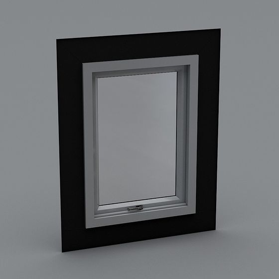 Urban Window 3D model for Modern Architecture