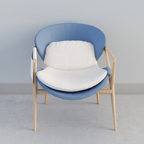 Cozy Lounge Chair 3D model