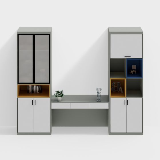 Urban Workspace 3D model for Creative Projects