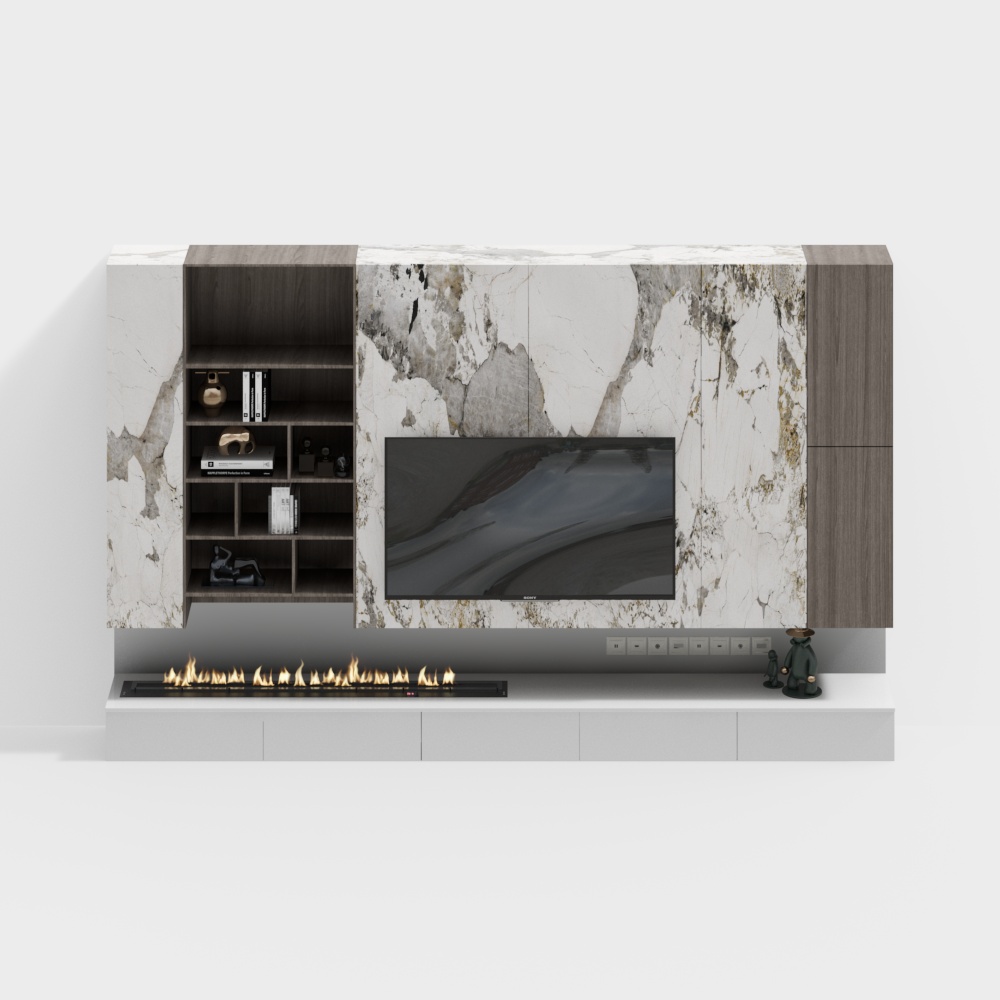 Modern Marble Background Wall