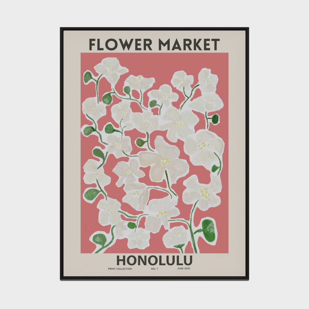 Nordic Modern Simple Small Fresh Collection - Rectangular Decorative Painting - 31