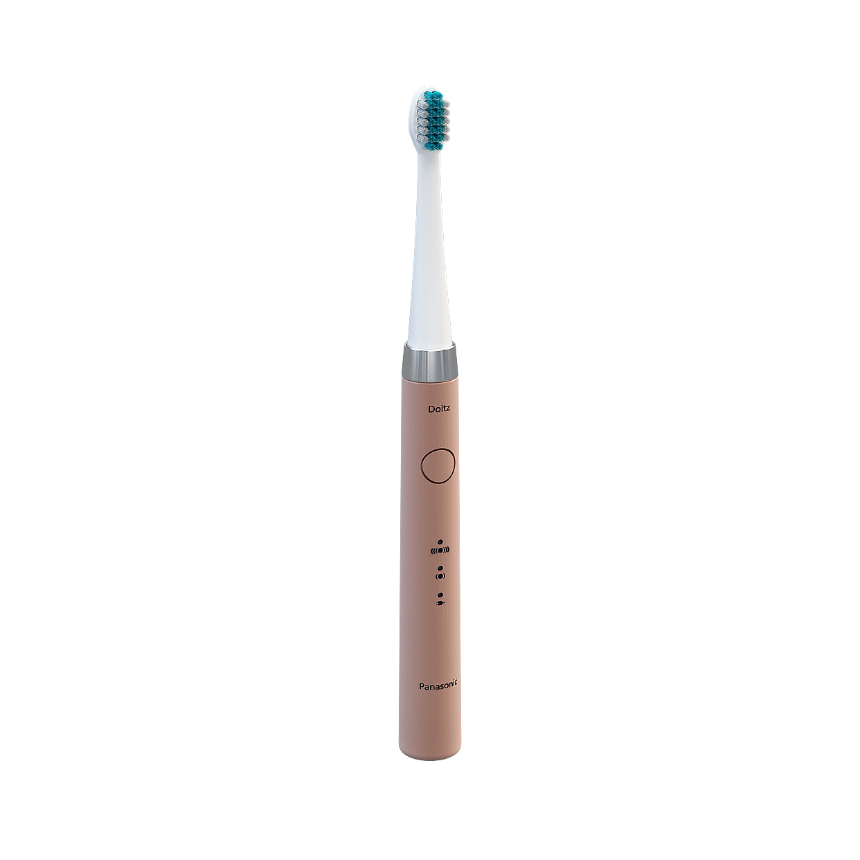 Doitz Panasonic Electric Toothbrush 3D Model – Pink Low-Poly Design