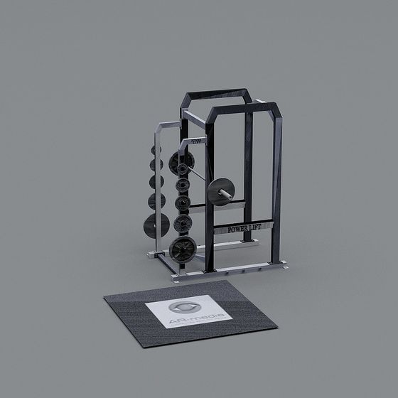Power Lift Rack 3D model