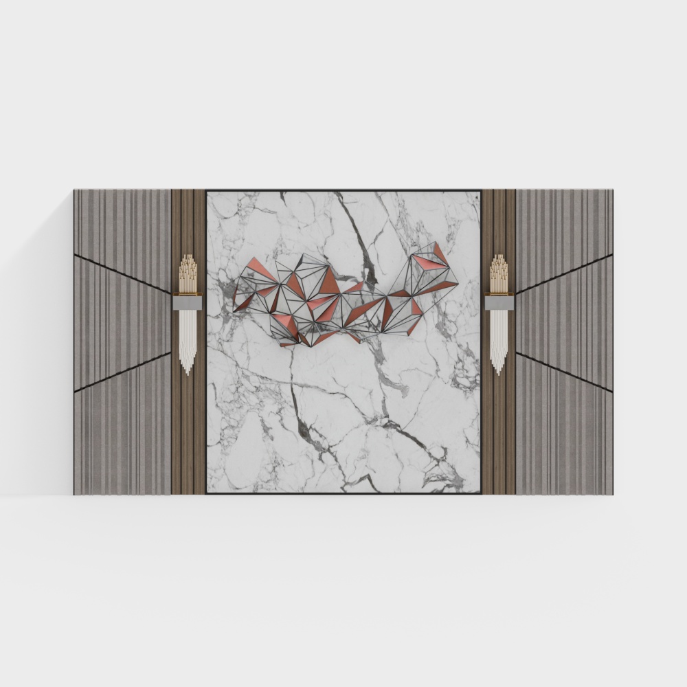 Chinese TV background wall