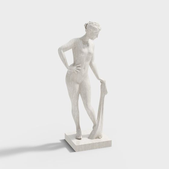 Classical Dancer 3D model
