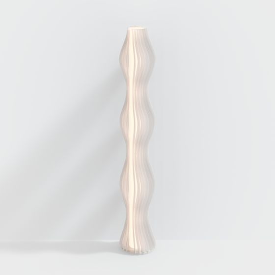 Elegant Floor Lamp 3D Model