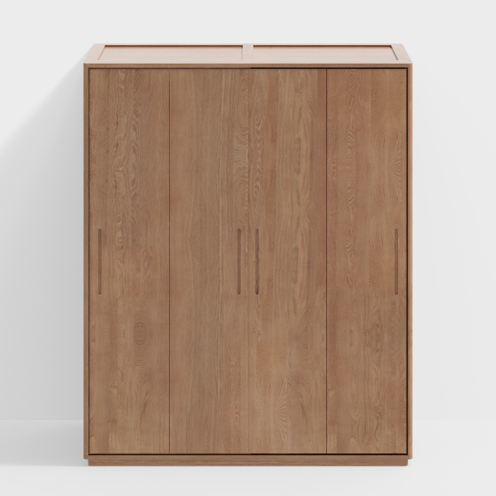 Lemari-Rheinland series Y86E03-sliding door wardrobe-NY