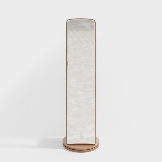 Elegant Mirror 3D model for Modern Interiors