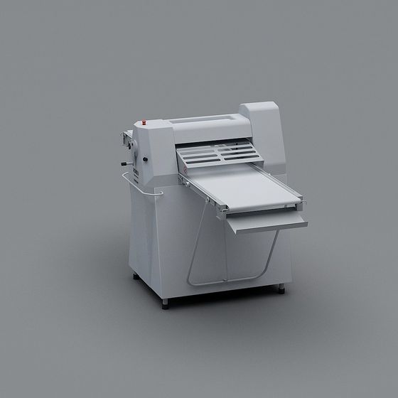 Minimalist Low-Poly Bread Slicer 3D model