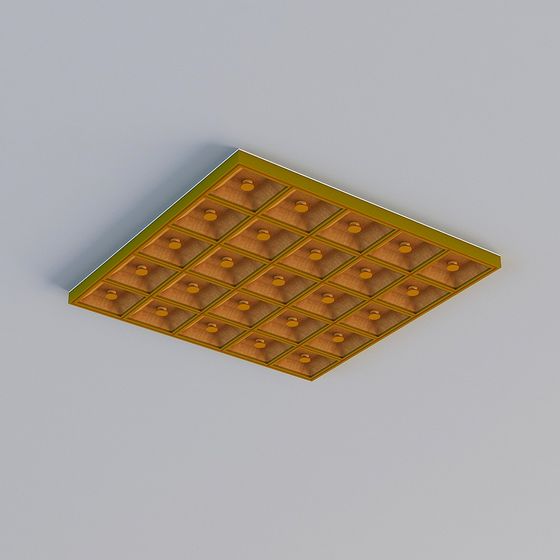 Unique Low-Poly Ceiling Light 3D model