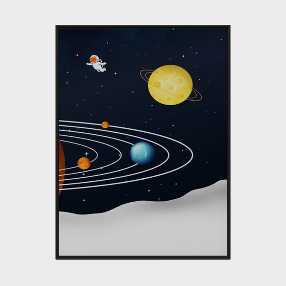 Interstellar Walk 3D Model for Creative Projects