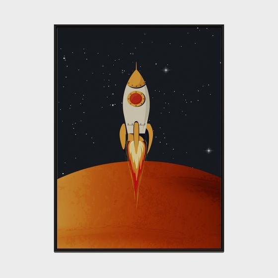 Rocket 3D Model for Creative Projects