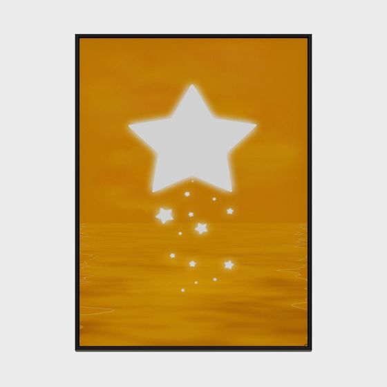 Series hoạt hình phòng trẻ em - Tranh trang trí hình chữ nhật - 67