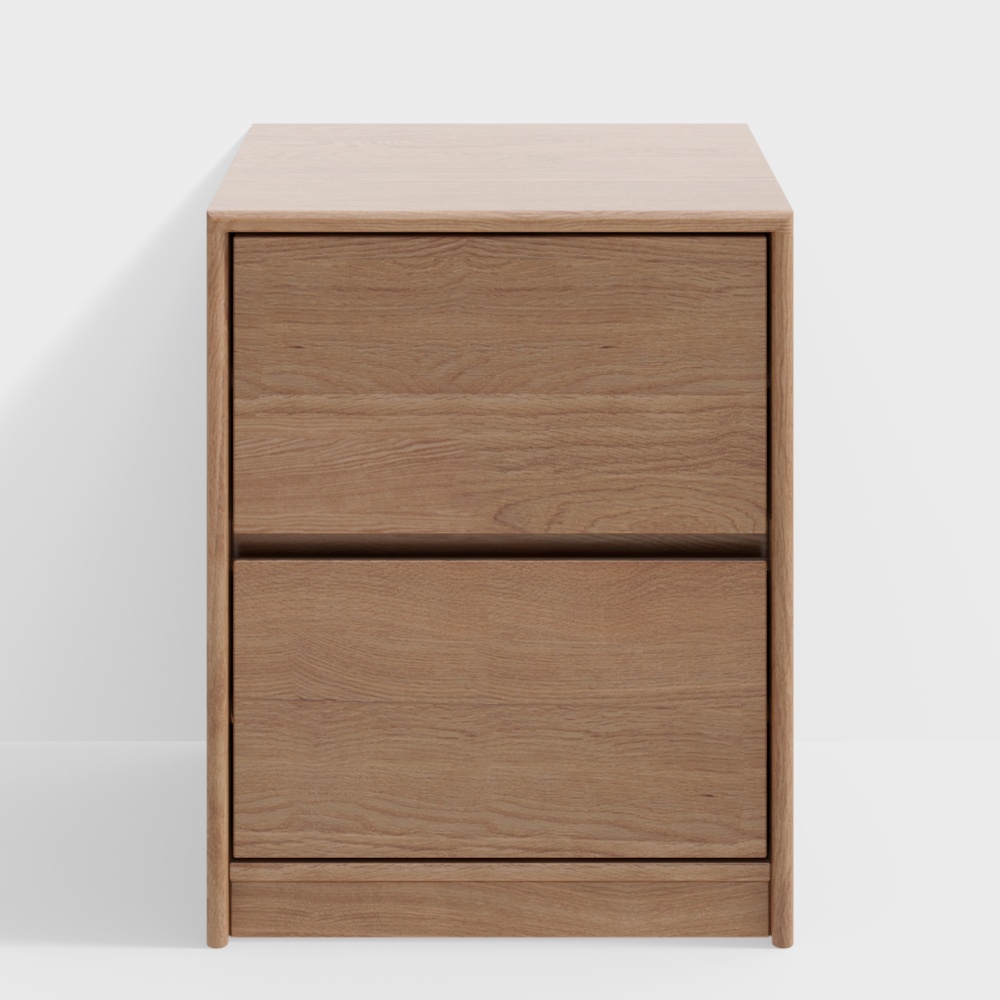 Estilo Moderno Nórdico - Serie Wilderness Y101A01 - Mesita de Noche - NY