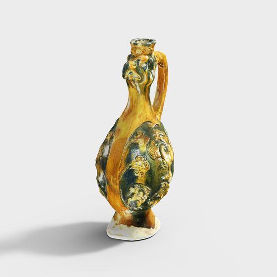 Ancient Charm Vase 3D model