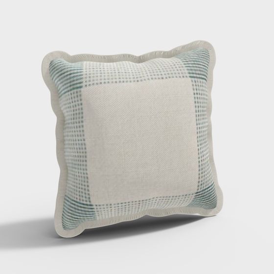 Cozy Cushion 3D model for Modern Interiors
