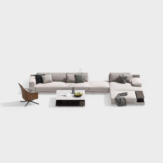 Modern Sectional Sofas,Seats & Sofas,beige