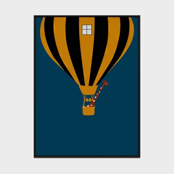 Série de dessins animés pour chambre d'enfants - Peinture décorative rectangulaire - 50