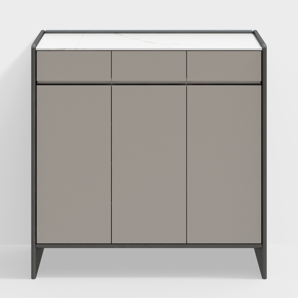 モダンライトラグジュアリー-RAIKEシリーズ X190L01-3 ドアシューキャビネット-NY