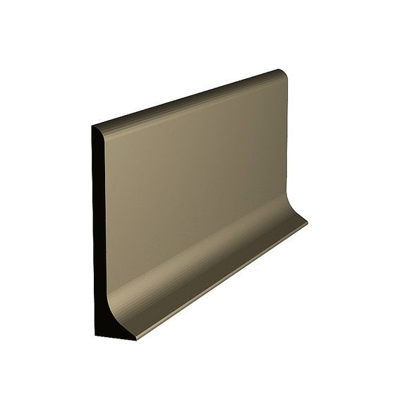 Champagne Gold Aluminium Alloy Ultra-Thin Skirting Board 3D Model