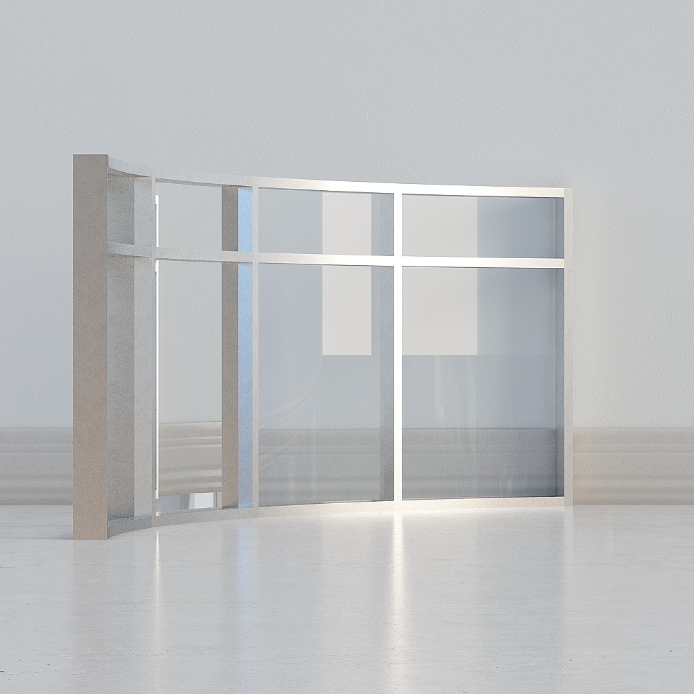 Curved window on the 2nd floor of Wenzhou