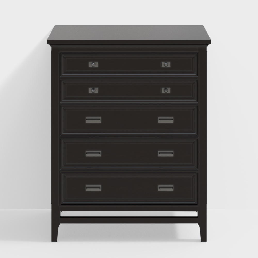 High chest of drawers