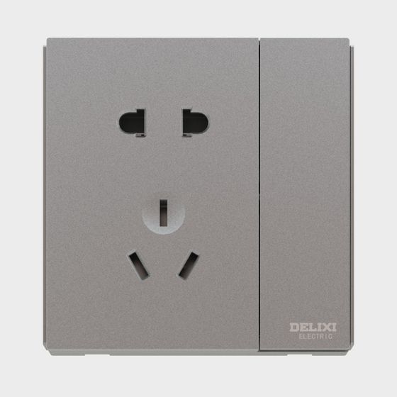 Australian Standard Power Socket 3D model