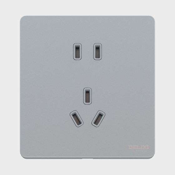 Minimalist Power Socket 3D Model for Modern Interiors