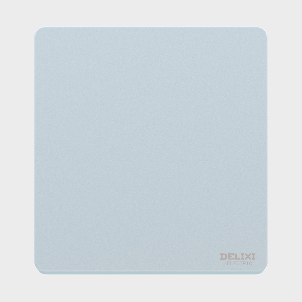 Delixi Electric DE898 Yucai series-switch 1K-Yunshui blue