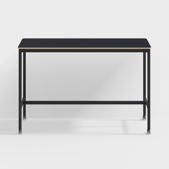 Modern Mobile Desk 3D model