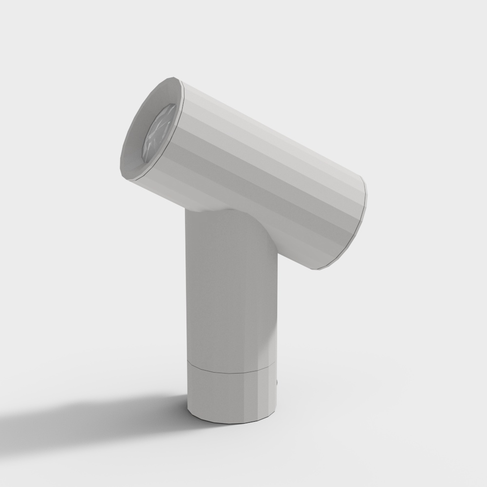 Minimalist Low-Poly Lamp 3D model