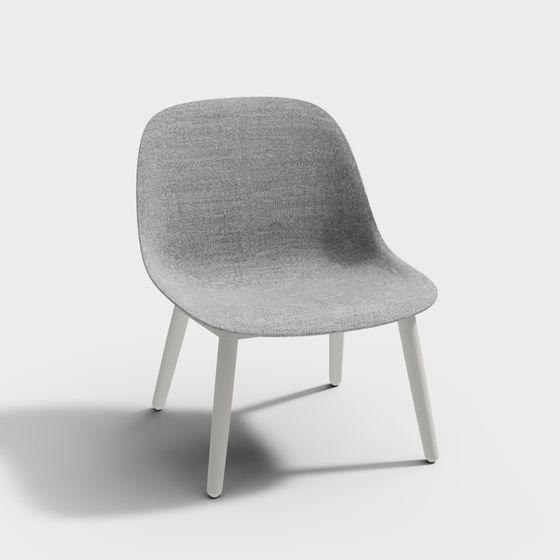 Urban Comfort 3D model Chair for Modern Spaces