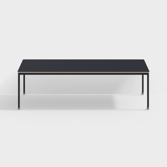 Urban Long Table 3D model