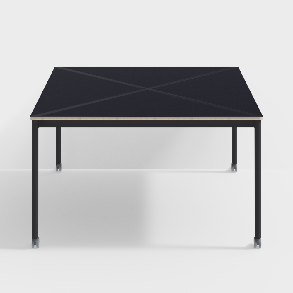 Mobile Office Desk 3D model