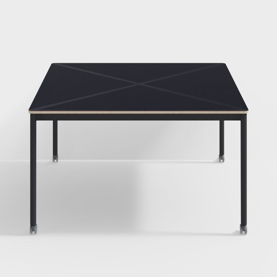 Mobile Office Desk 3D model