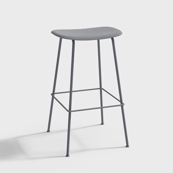 Барный стул Muuto-Fiber