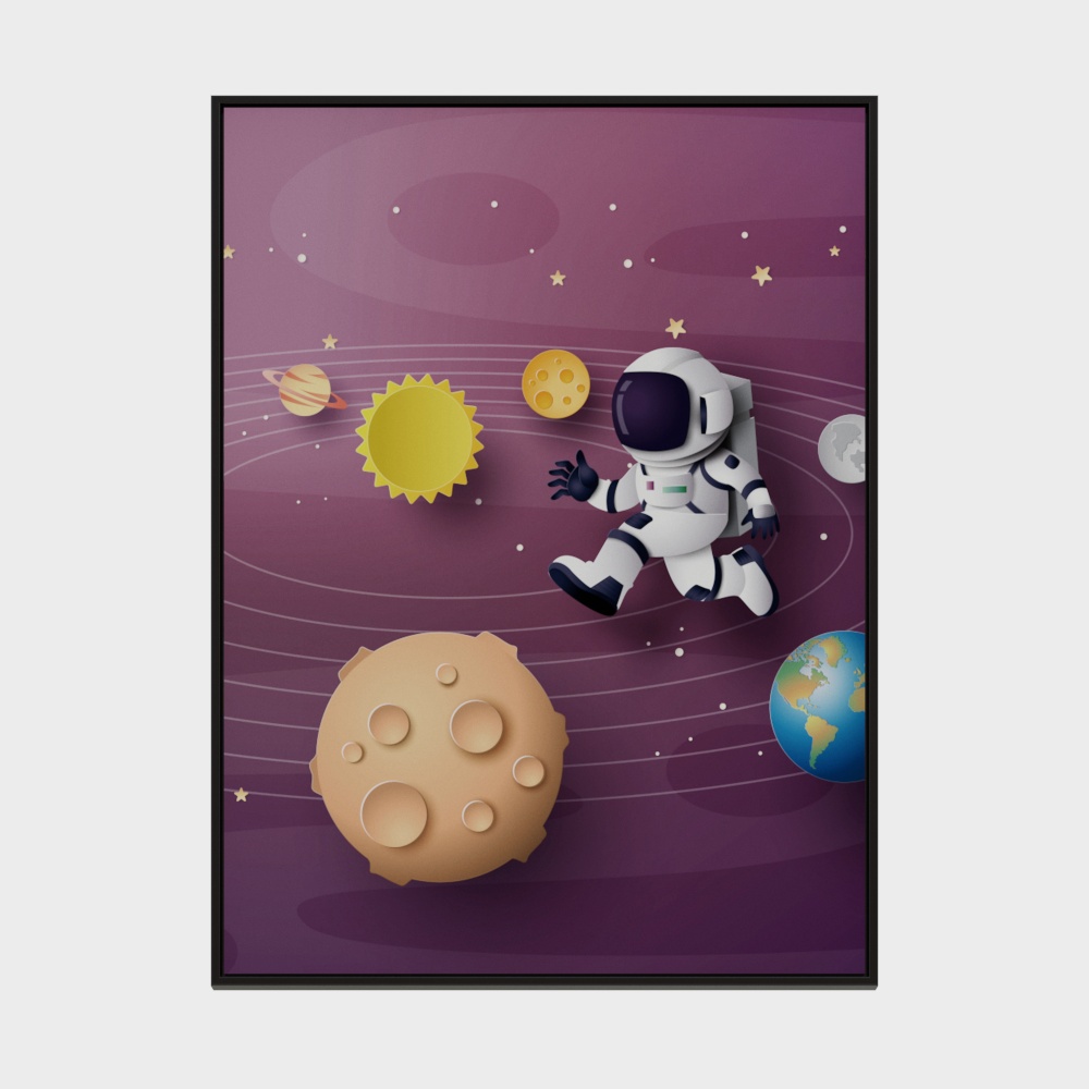 Children's Room Cartoon Series - Rectangular Decorative Painting - 102