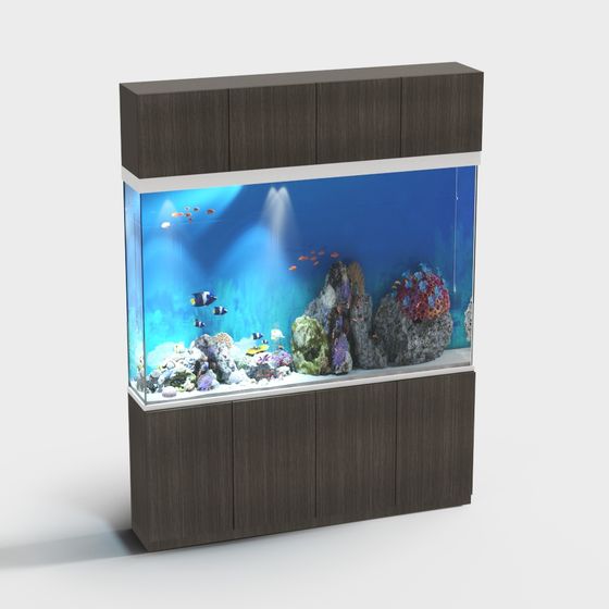 Coral Reef Aquarium 3D model