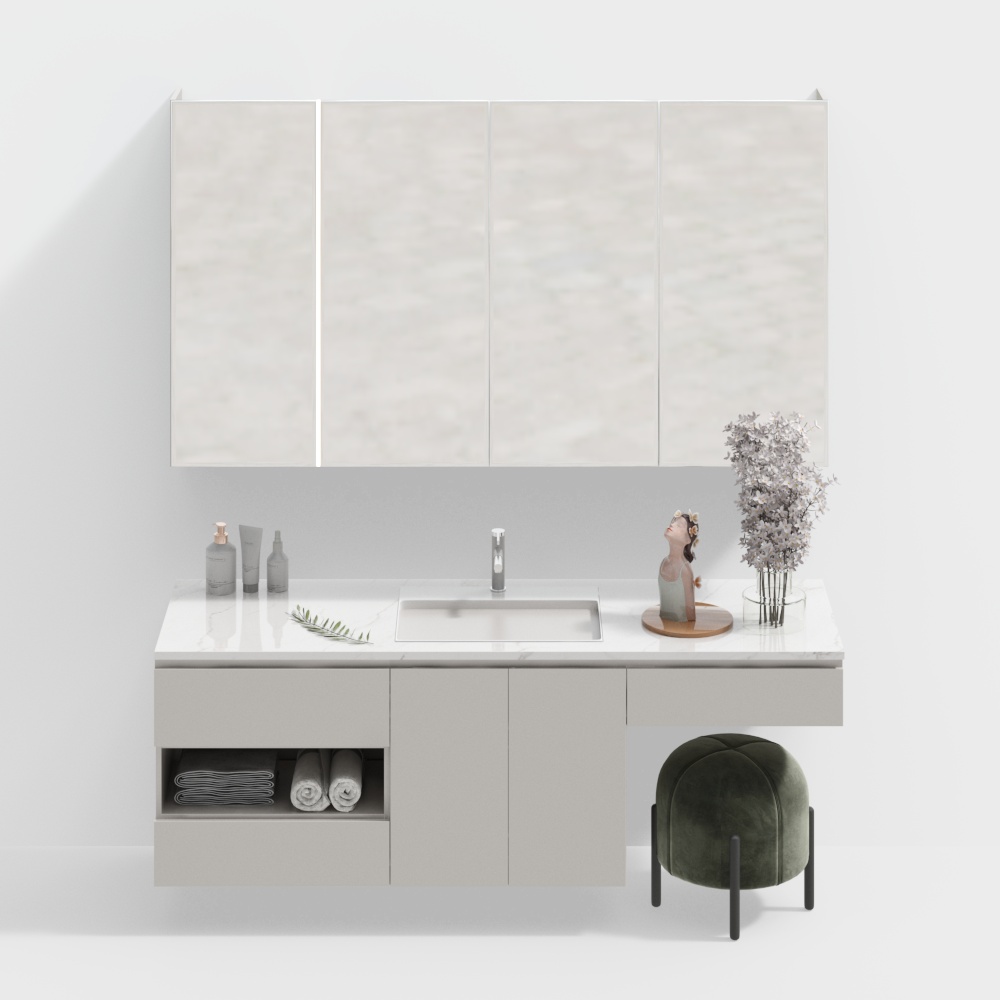 バスルームキャビネット111