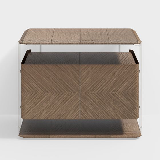 Urban Corner Side Table 3D model