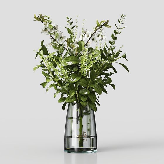 Spring Bouquet 3D Model for Creative Projects