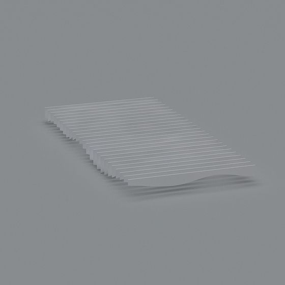 Stylish Radiant Geometric Staircase 3D model