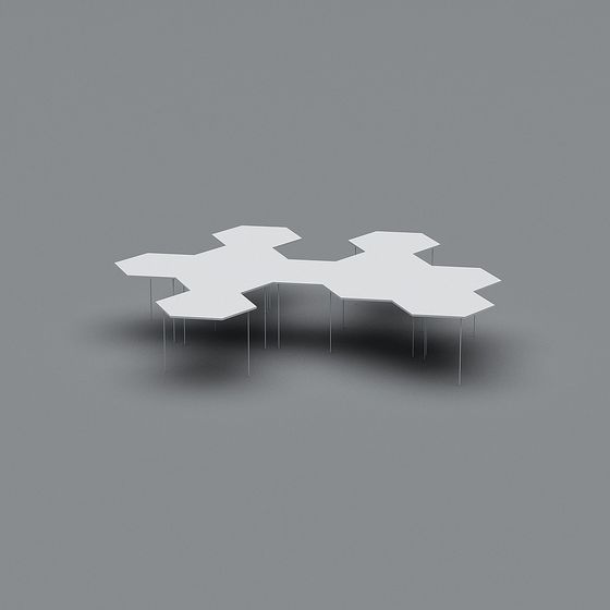 Futuristic Bridge 3D model