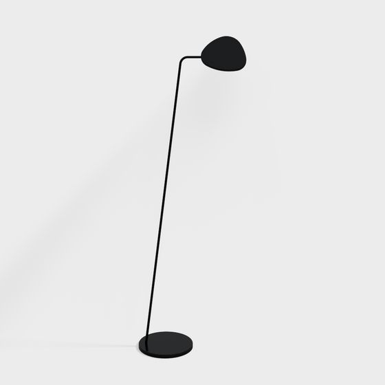 Minimalist Floor Lamp 3D model