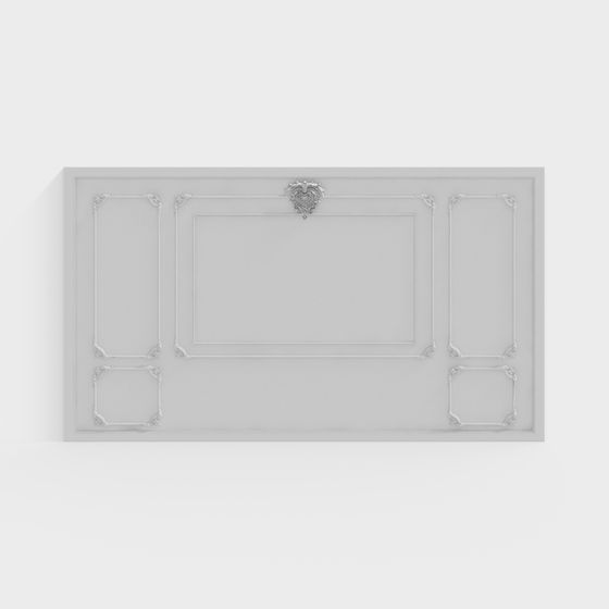 Elegant Low-Polygon Classical Aesthetic 3D model