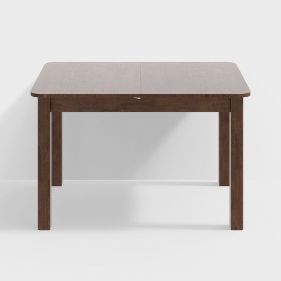 Stylish Low-Poly Dining Table 3D model