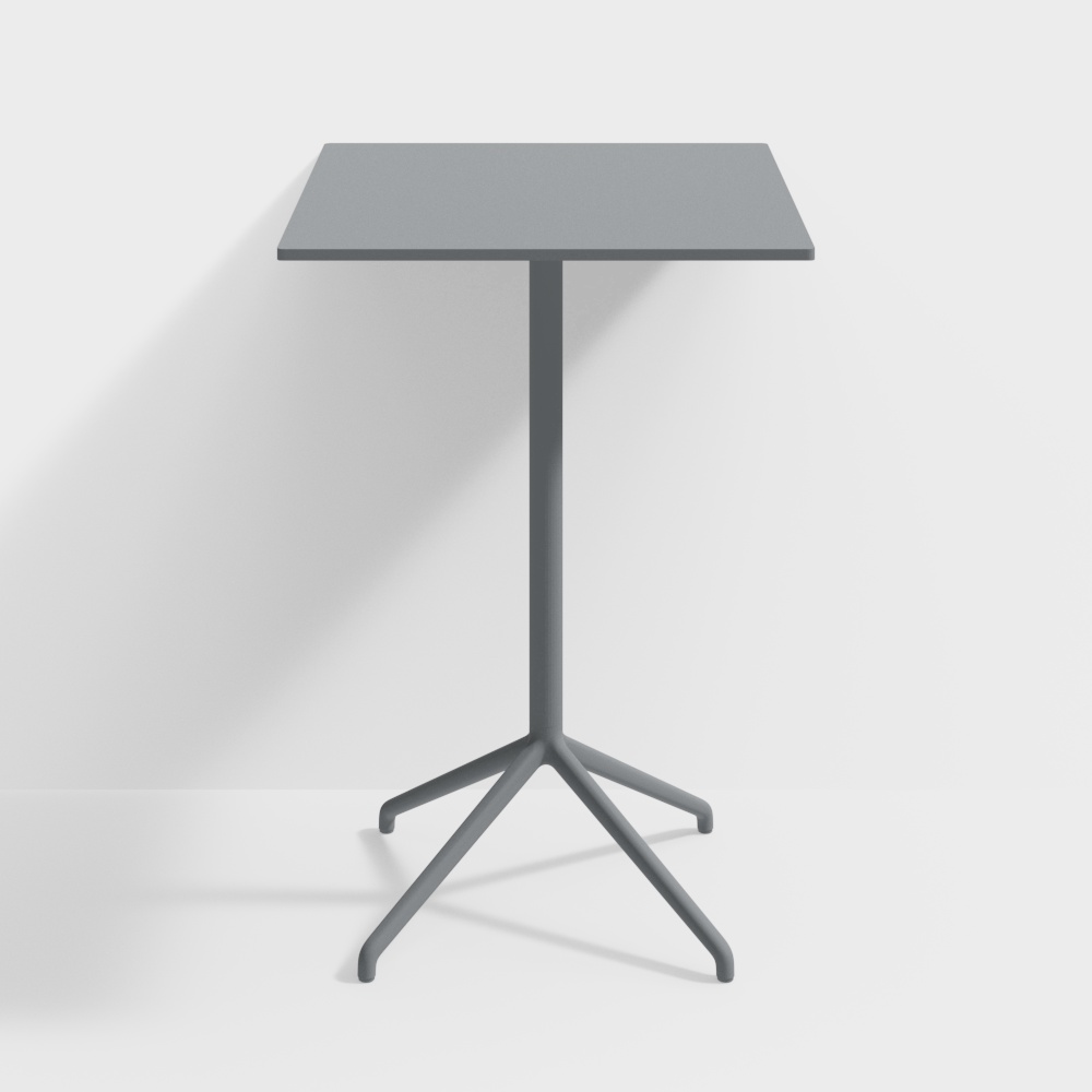스틸 카페 테이블 950 650x750